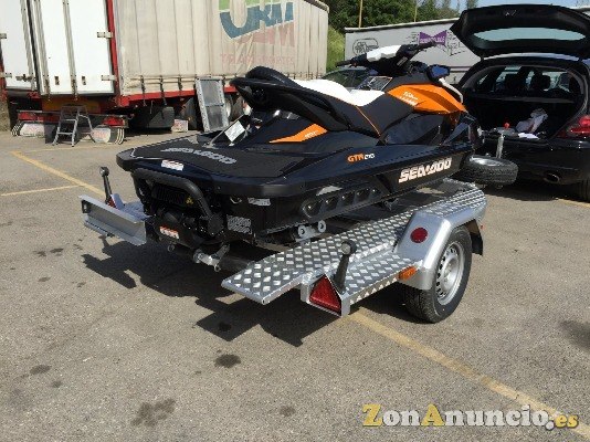 Thalman remolque mixto de aluminio moto de agua/quad